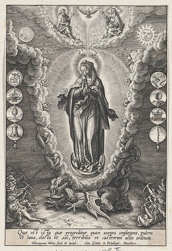 The Virgin with the Symbols of the Lauretanian Litany