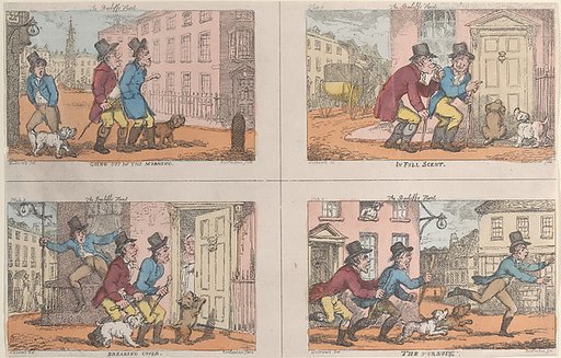 The Bailiff's Hunt: Going Out in the Morning, In Full Scent, Breaking Cover, and The Pursuit