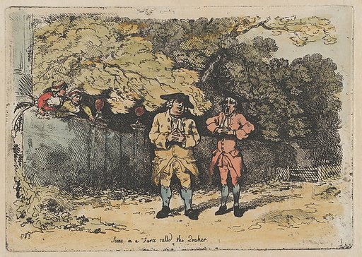 Scene in a Farce called The Quaker