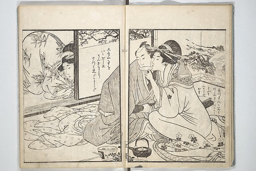 Picture Book of the Hitachi Obi (Enpon futahashira) 艶本婦多柱