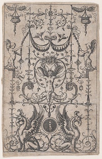Panel of Grotesques