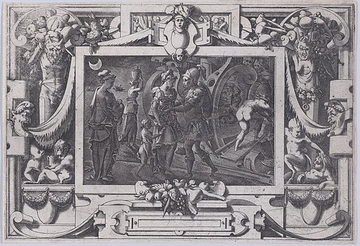 Medea Embarks with Jason (Soudain de nuit avec Jason Medée laissant Colchis en l'Argo est montée), from "Jason and the Golden Fleece"
