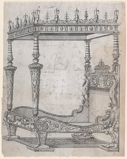 Design for a Four Poster Bed