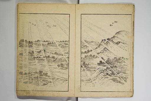 Various Pictures by Hokusai (Hokusai soga) 北斎麁画