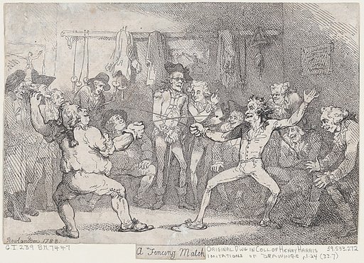 A Fencing Match