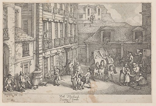 Hôtel d'Hambourgh, Quartière St. Germain à Paris