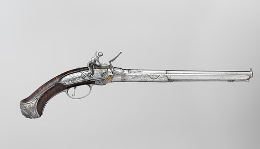 Repeating Flintlock Pistol