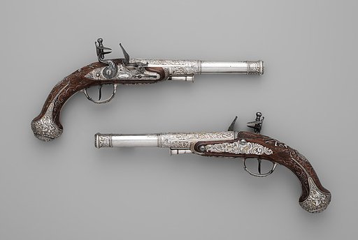 Pair of Flintlock Pistols