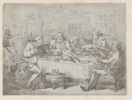The Banquet Scene: a Repast of the Acclimitative Order (Peter's Prophesy, or the President and the Poet)