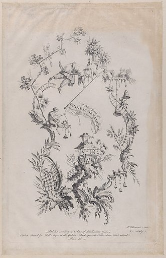 Title page to "A New Book of Chinese Ornaments"