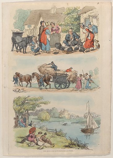 Plate 9, from "World in Miniature"