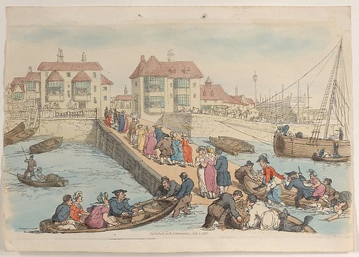 Plate 25: A Landing Place, from "World in Miniature"