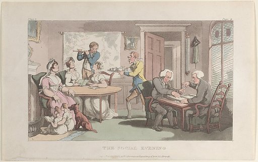 The Social Evening, from "The Vicar of Wakefield"