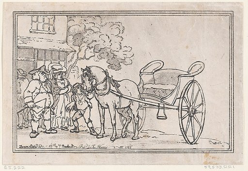 Boy Bringing Round a Citizen's Curricle