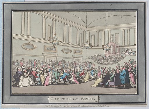 Comforts of Bath, Plate 10