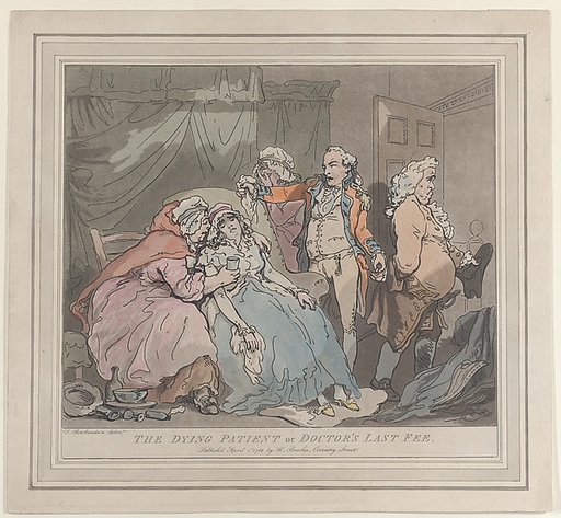The Dying Patient, or Doctor's Last Fee