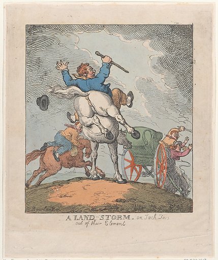 A Land Storm, or Jack Tars Out of Their Element
