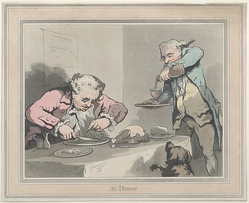 At Dinner