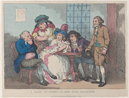 A Lady in Limbo, or Jew Bail Rejected
