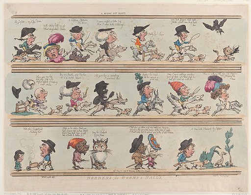 A Pygmy Cat Hunt, Borders for Rooms & Halls, Plate 9