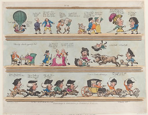 Grotesque Borders for Rooms & Halls, Plate 12