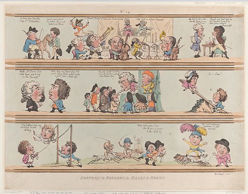 Grotesque Borders for Rooms & Halls, Plate 14