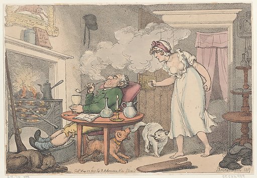 A White Sergeant giving the Word of Command: "Why don't you come to bed, you drunken sot?"
