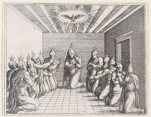 Pentecost, from Old and New Testaments