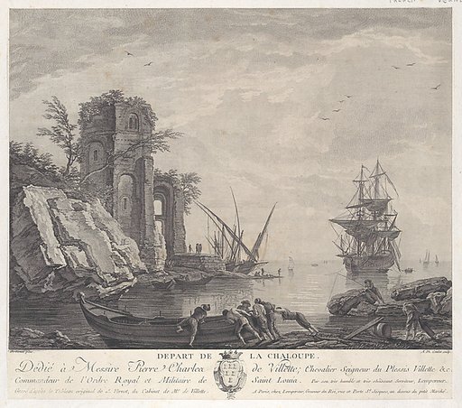 Departure of the Ship