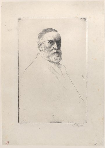 Portrait of George Frederic Watts