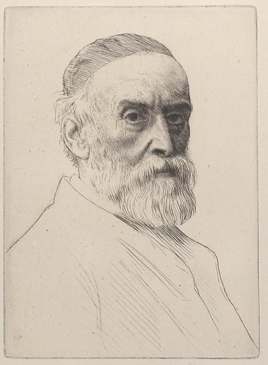 Portrait of George Frederic Watts