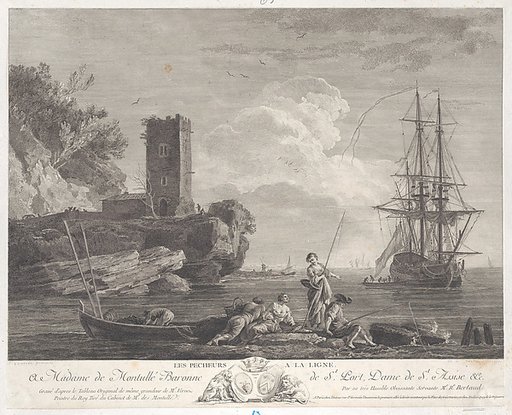 The Fishermen with their Lines