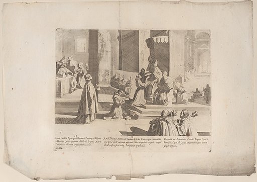 Episode 16: Saint Bernardino before Pope Martin V; Episode 17: An ecumenical council meets in Florence; Episode 18: Saint Bernardino objects to the "Trium" of citizens, episcopates, and senators, from "The Life of Saint Bernardino of Siena"