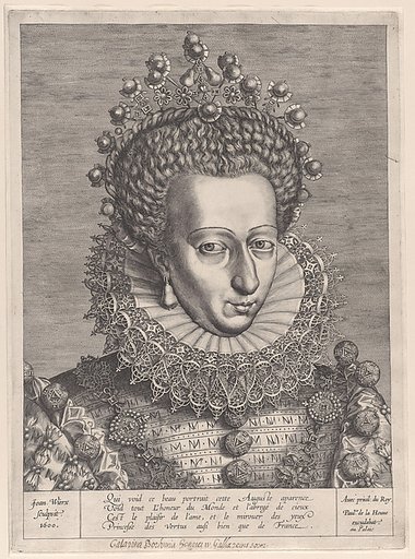 Portrait of Catherine de Bourbon