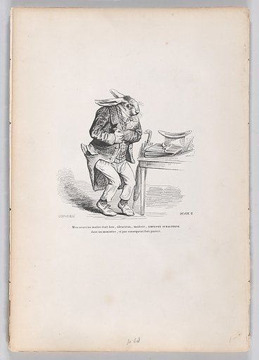 My new master, from "Scenes from the Private and Public Life of Animals"