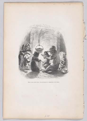 We live between ourselves, we hate the nuisances and the visits, from "Scenes from the Private and Public Life of Animals"