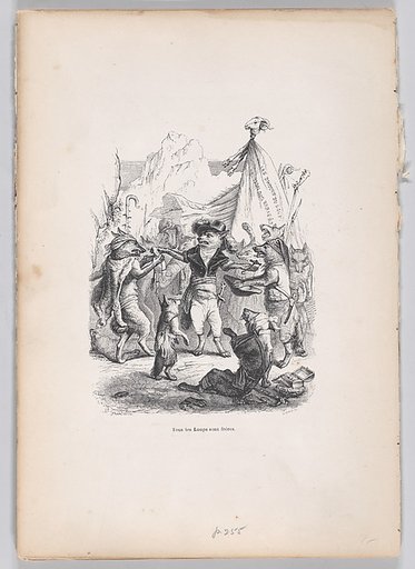 All of the wolves are brothers, from "Scenes from the Private and Public Life of Animals"