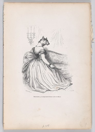 Now, I understand the mother wolf of Rome, from "Scenes from the Private and Public Life of Animals"