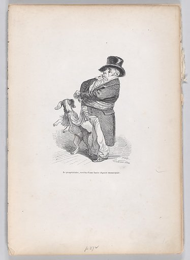 The Proprietor, from "Scenes from the Private and Public Life of Animals"