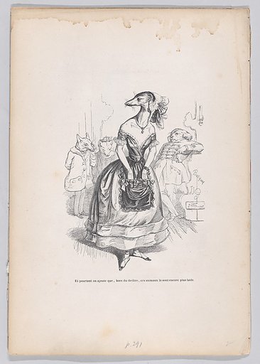 And yet we add that, outside the theater, these animals are even more ugly, from "Scenes from the Private and Public Life of Animals"