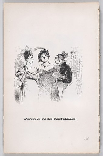 The Opinion of these Ladies, from "The Complete Works of Béranger"