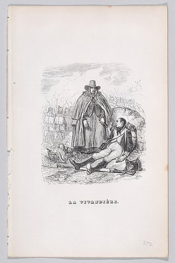 The Vivandière, from "The Complete Works of Béranger"