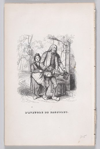 The Blind Man of Bagnolet, from "The Complete Works of Béranger"