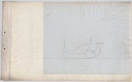 Tub/Carriole  Sleigh  #3899