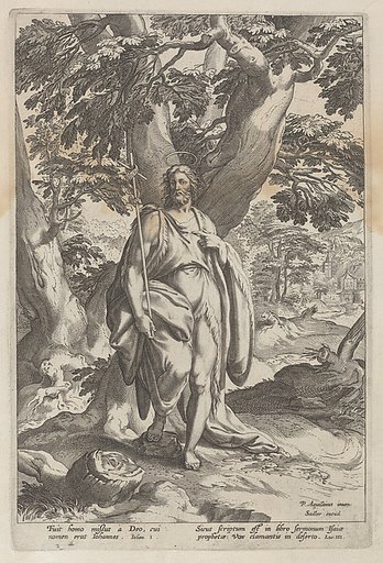 Saint John the Baptist in the wilderness