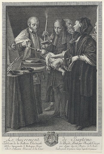 Baptism, from "The Seven Sacraments"
