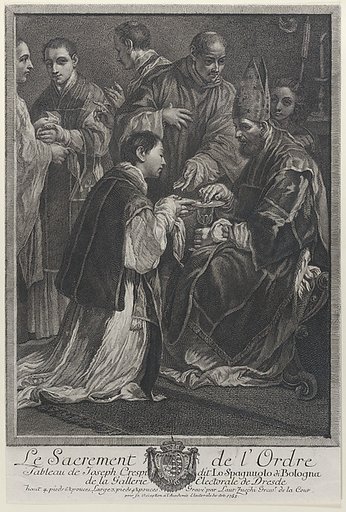 Ordination, from "The Seven Sacraments"