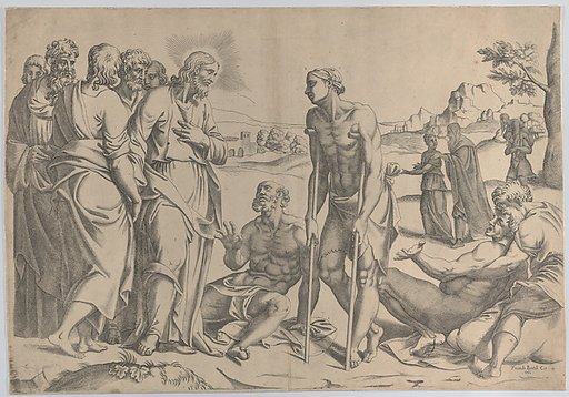 Christ healing the sick
