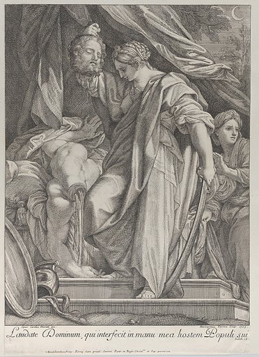 Judith slaying Holofernes