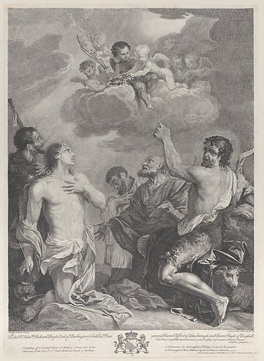 Martyrdom of a saint